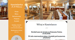 Desktop Screenshot of kasztelankasieradz.pl